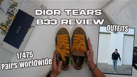 Dior Tears B33 Review, On feet, Sizing and OUTFITS 